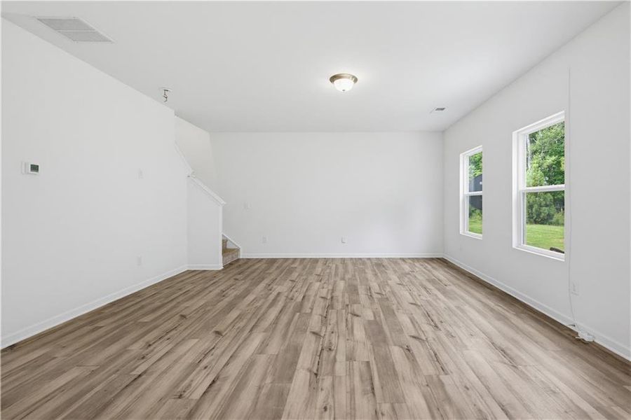 Spacious, unfurnished interior of a new home in , Conyers (Image 18). Spacious, unfurnished interior of a new home in , Conyers (Image 18).