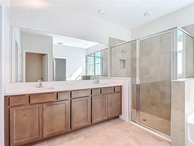 Furnished interior view inside a new home in Mirada, San Antonio (Image 12).