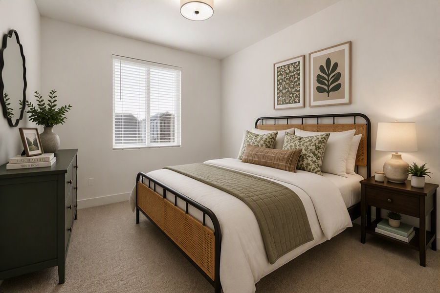 Furnished interior view inside a new home in Uplands, Westminster (Image 9).
