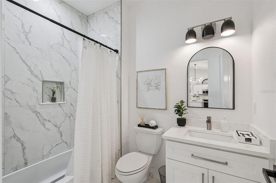 Furnished interior view inside a new home in , Minneola (Image 30).