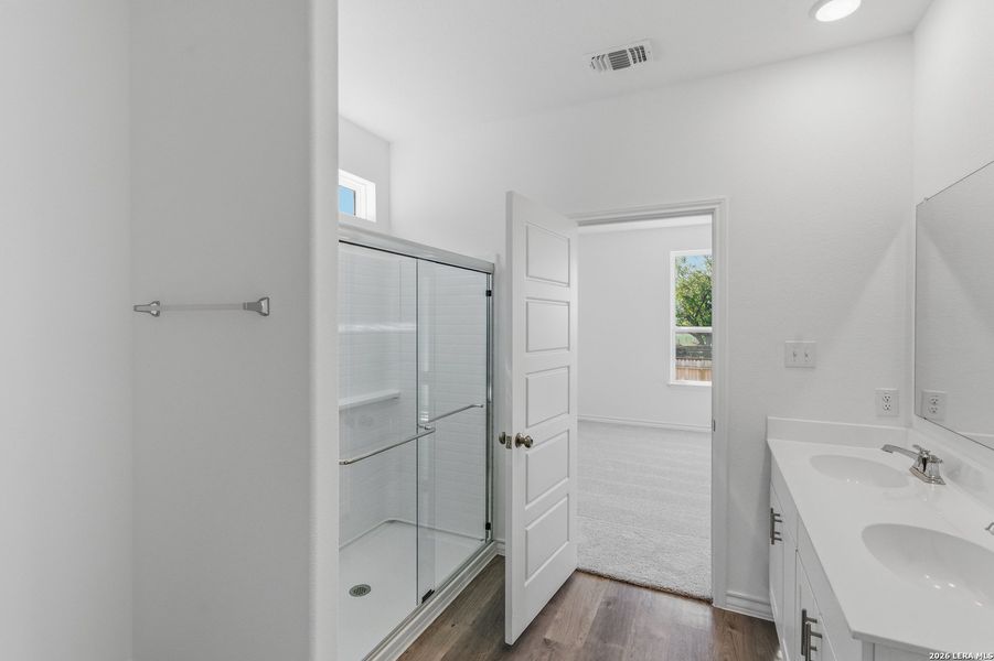Furnished interior view inside a new home in , San Antonio (Image 6).