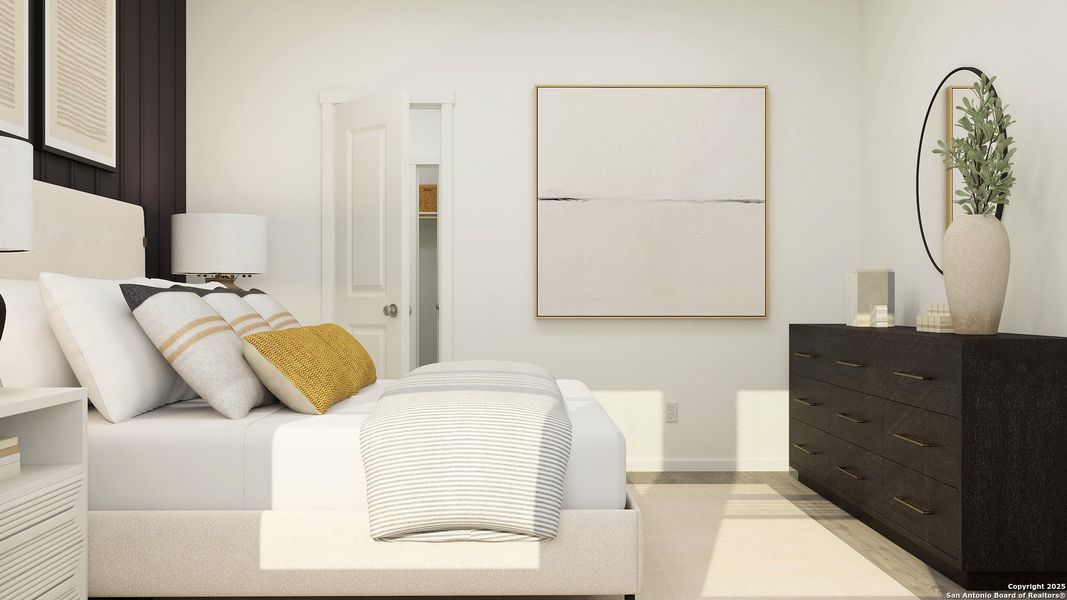 Furnished interior view inside a new home in Morgan Meadows, San Antonio (Image 25).