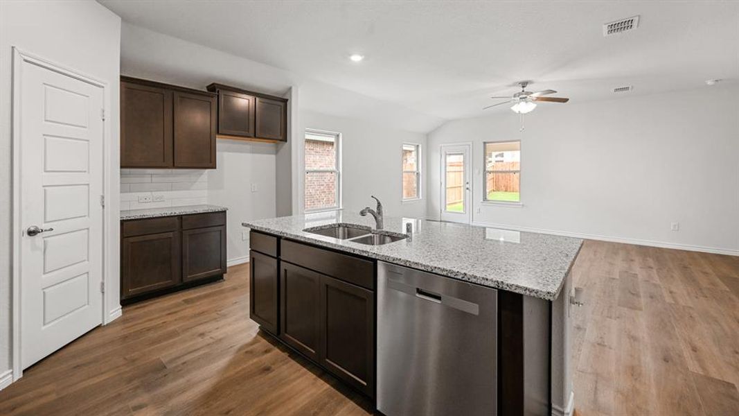Furnished interior view inside a new home in Liberty Crossing, Royse City (Image 8). Furnished interior view inside a new home in Liberty Crossing, Royse City (Image 8).