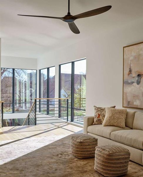Furnished interior view inside a new home in , Dallas (Image 4).