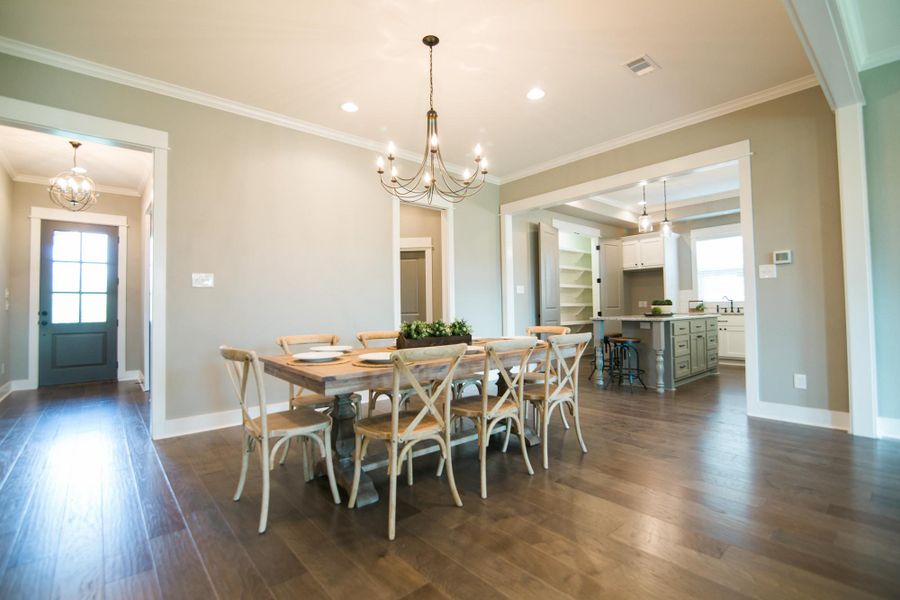 Representative furnished interior of a home built from the The Ashley by Reece Homes in Oakmont, Bryan (Image 25).