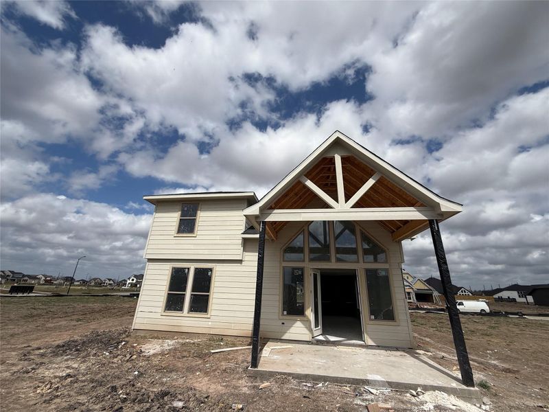 In-progress construction of a new home in Austin Point, Richmond, TX (Image 8).