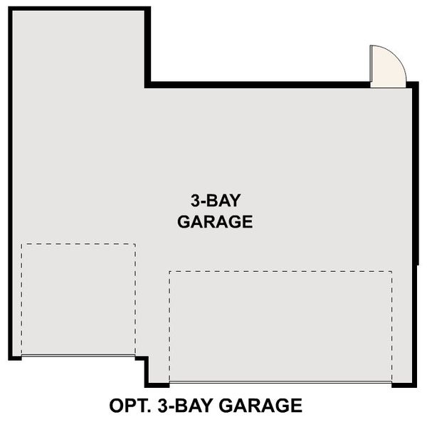 2D floor plan layout for the The Cimarron by Century Communities in The Aurora Highlands, Aurora, CO (Image 4).