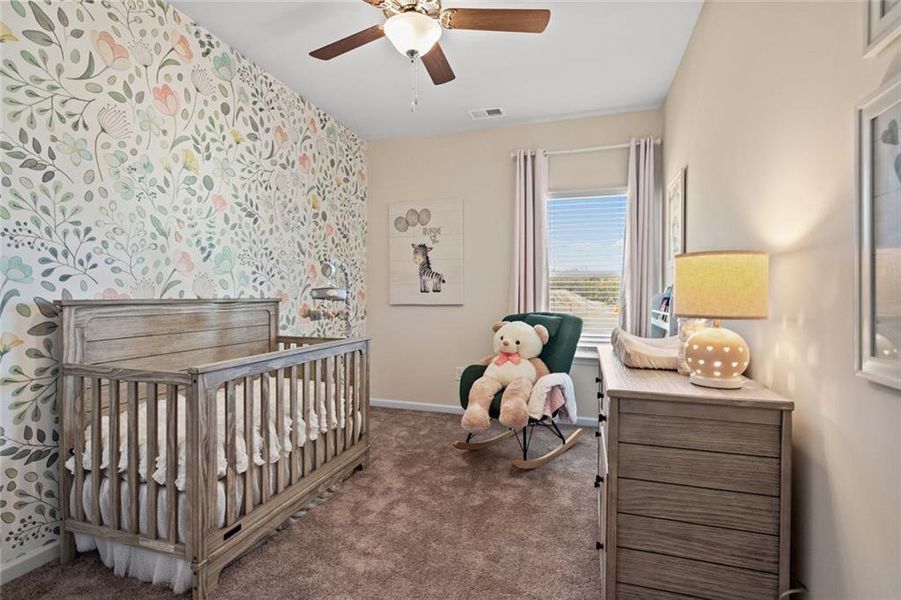 Furnished interior view inside a new home in Johnson Crossing, Cartersville (Image 13).