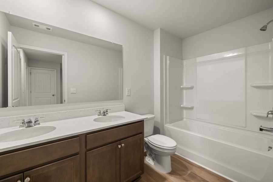 Furnished interior view inside a new home in Hughes Court, Dawsonville (Image 10).