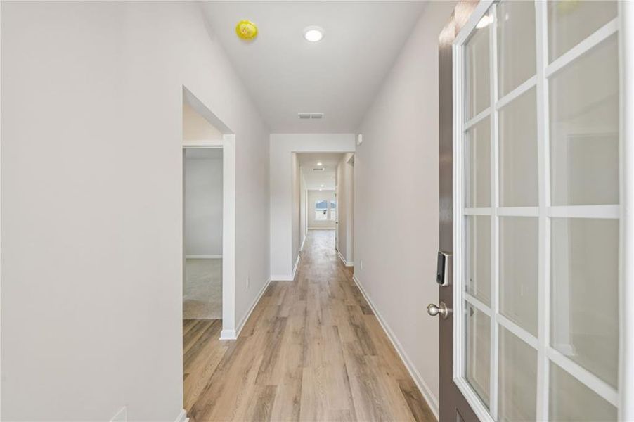 Spacious, unfurnished interior of a new home in Preserve at Mountain Creek, Pendergrass (Image 39). Spacious, unfurnished interior of a new home in Preserve at Mountain Creek, Pendergrass (Image 39).