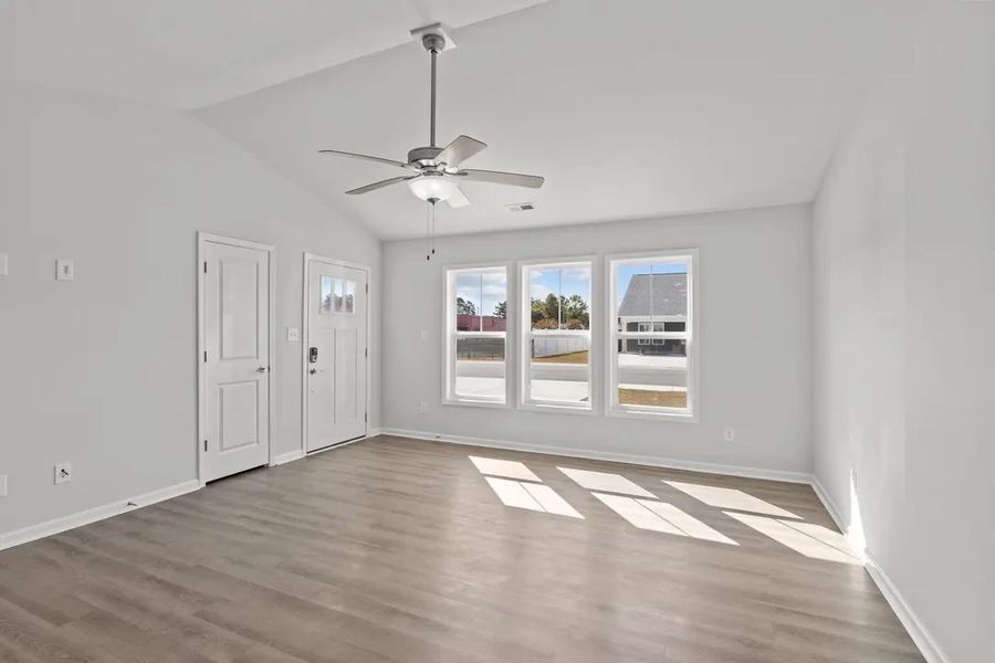 Representative unfurnished interior of a home built from the The Villas by JC Jackson Homes,LLC in The Villas, Newport (Image 18).