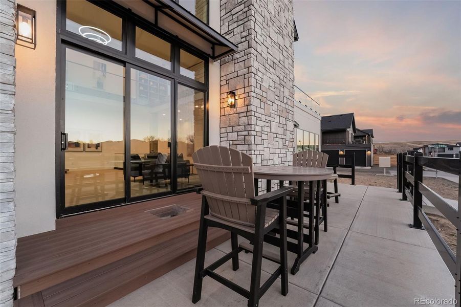 Exterior details and patio area of a home in , Superior (Image 24).
