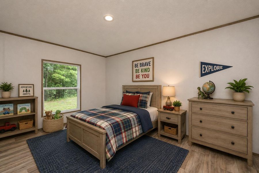 Furnished interior view inside a new home in , Cottageville (Image 45).