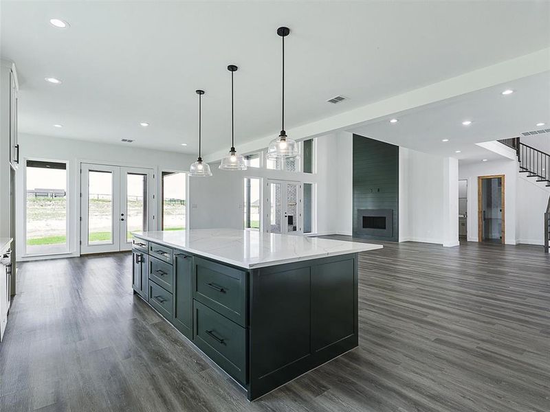 Furnished interior view inside a new home in , Gunter (Image 7).