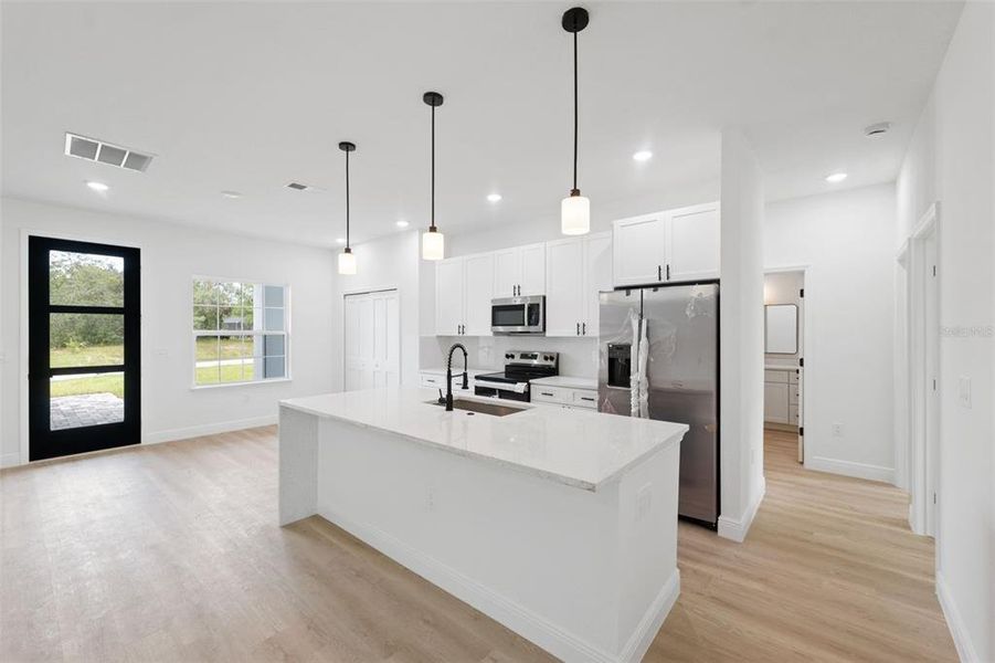 Furnished interior view inside a new home in , Ocala (Image 10).