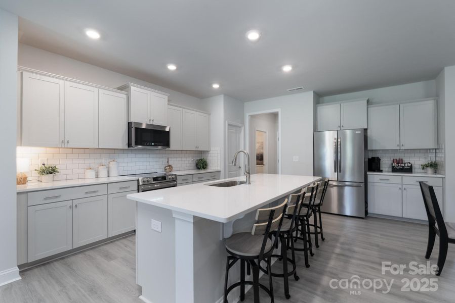 Furnished interior view inside a new home in Swann Hills, Statesville (Image 8).