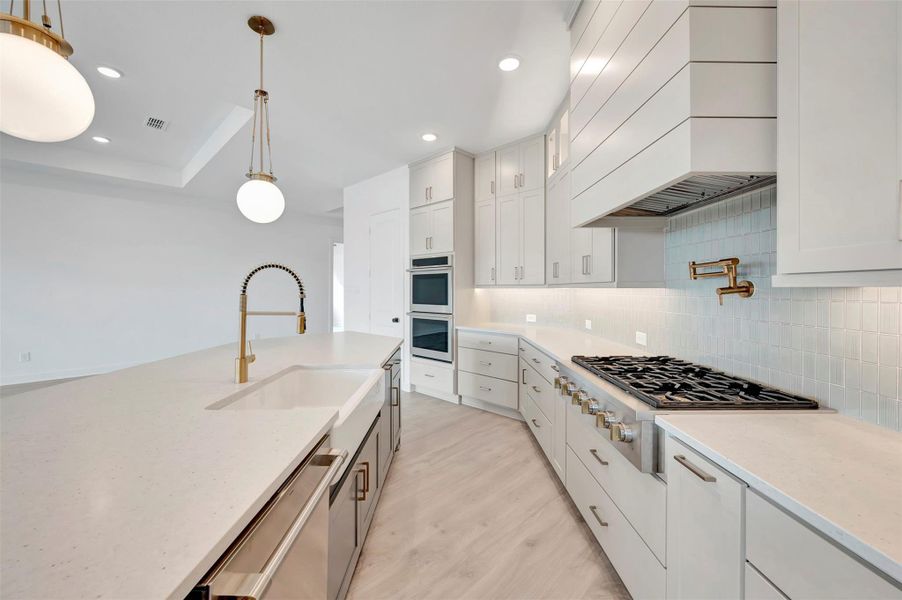 Furnished interior view inside a new home in The Meadows at Imperial Oaks, Conroe (Image 6). Furnished interior view inside a new home in The Meadows at Imperial Oaks, Conroe (Image 6).