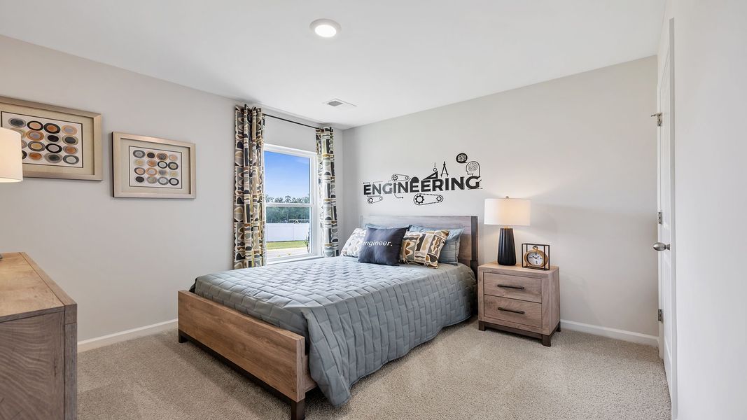 Furnished interior view inside a new home in Waverly Station, Greenwood (Image 7).