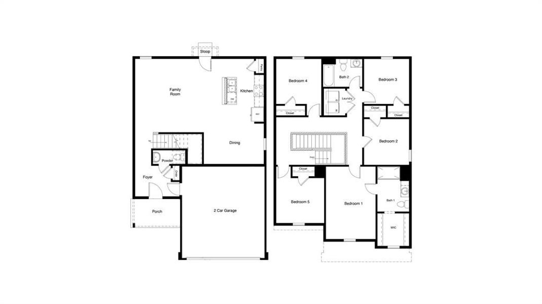 D.R. Horton's  Franklin Floorplan - All Home and community information, including pricing, included features, terms, availability and amenities, are subject to change at any time without notice or obligation. All Drawings, pictures, photographs, video, square footages, floor plans, elevations, features, colors and sizes are approximate for illustration purposes only and will vary from the homes as built.