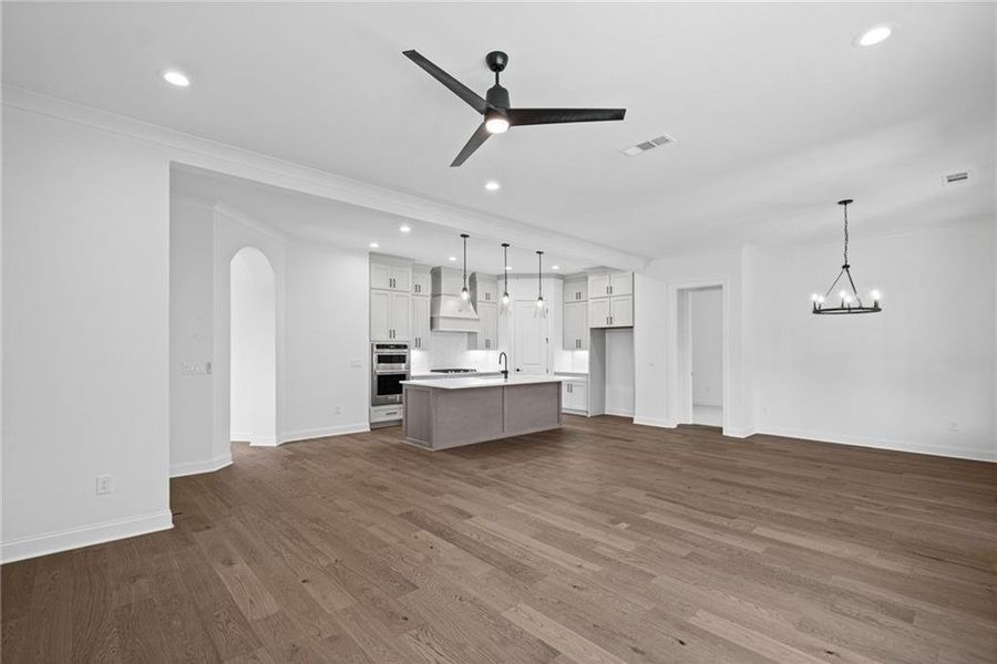 Spacious, unfurnished interior of a new home in , Canton (Image 27). Spacious, unfurnished interior of a new home in , Canton (Image 27).