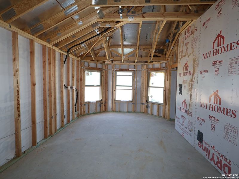 In-progress construction of a new home in Chaparral Ranch, Floresville, TX (Image 30).