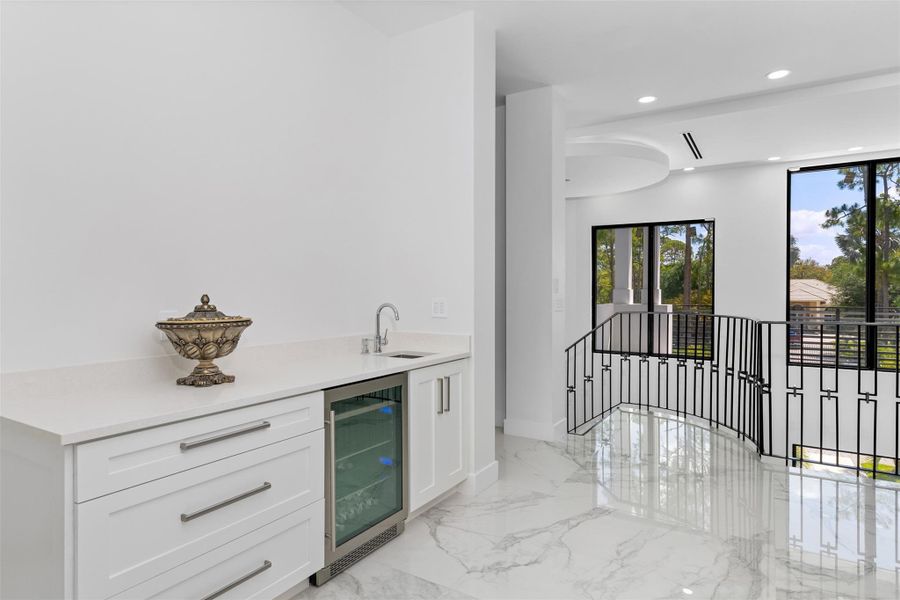 Furnished interior view inside a new home in , Parkland (Image 4).