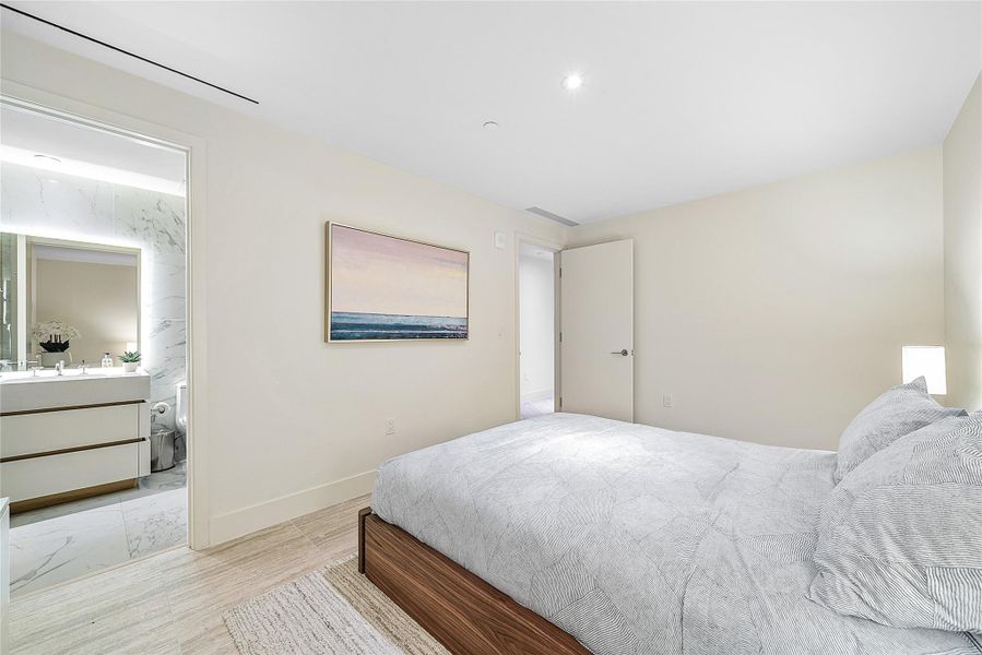 Furnished interior view inside a new home in , Fort Lauderdale (Image 12).