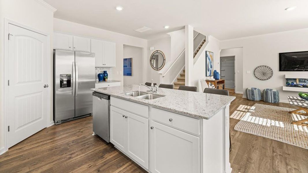 Furnished interior view inside a new home in Thompson Ridge, Dallas (Image 19).
