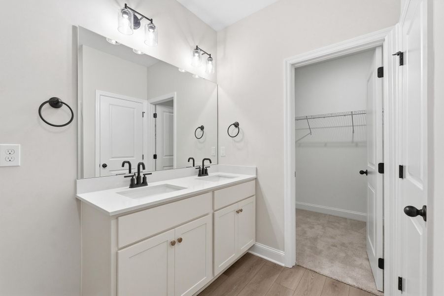 Representative furnished interior of a home built from the The Glen A by Davidson Homes LLC in Meadow Ridge Estates, Josephine (Image 9).