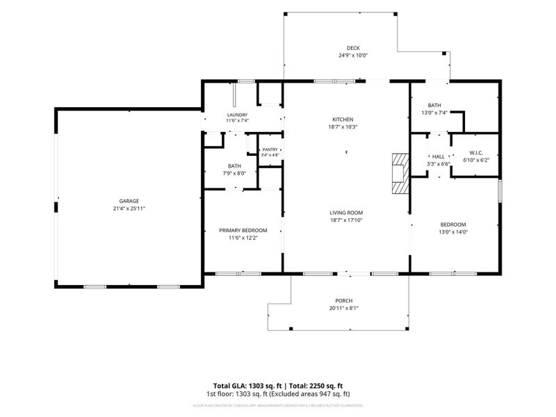 2D floor plan layout of this home in , Columbus, NC (Image 5).
