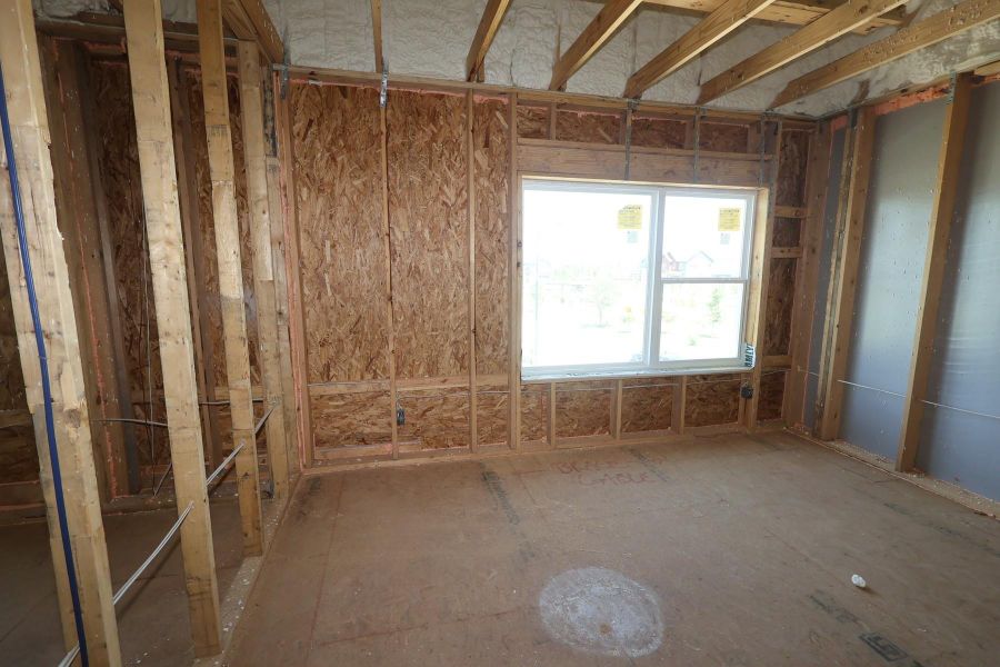 In-progress construction of a new home in Elyson - Grove Row Collection, Katy, TX (Image 5).