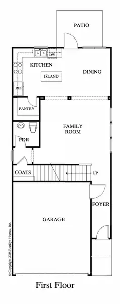 2D floor plan layout for the Linton by Rocklyn Homes in Tribute, Hoschton, GA (Image 3). 2D floor plan layout for the Linton by Rocklyn Homes in Tribute, Hoschton, GA (Image 3).
