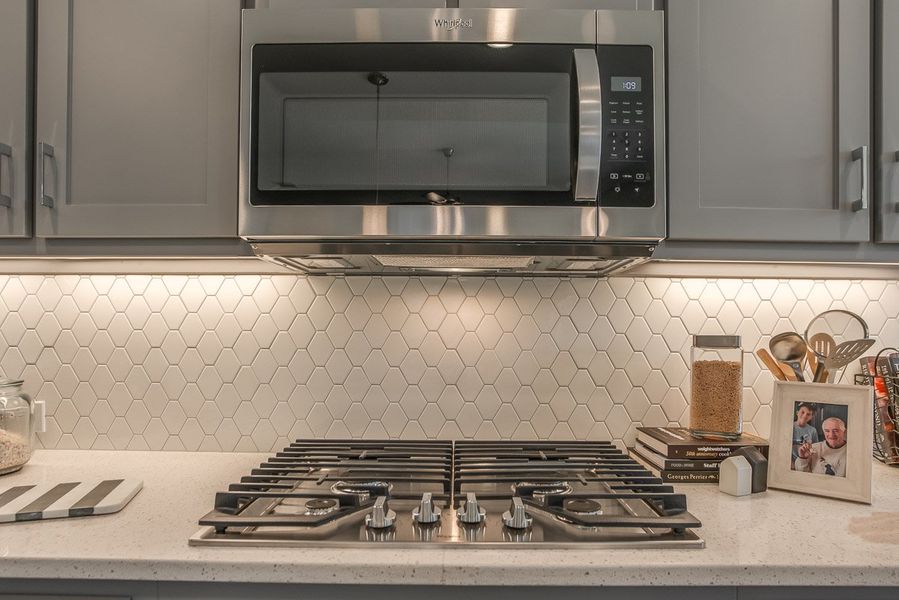 Furnished interior view inside a new home in Wildridge, Oak Point (Image 18).