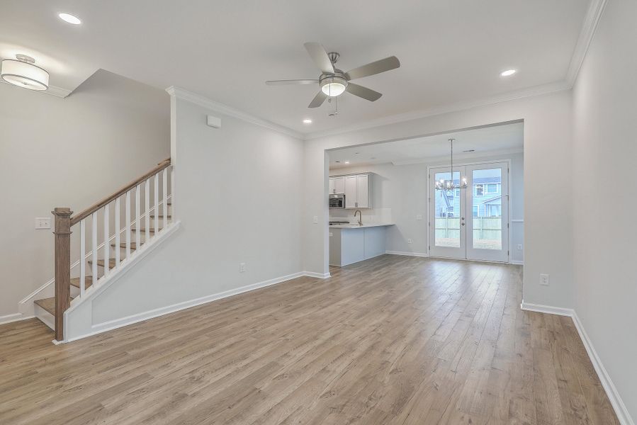 Spacious, unfurnished interior of a new home in Windsor Crossing, North Charleston (Image 12). Spacious, unfurnished interior of a new home in Windsor Crossing, North Charleston (Image 12).