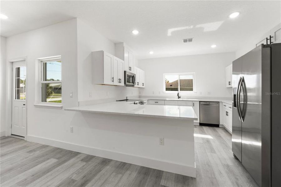 Furnished interior view inside a new home in , Clermont (Image 17).