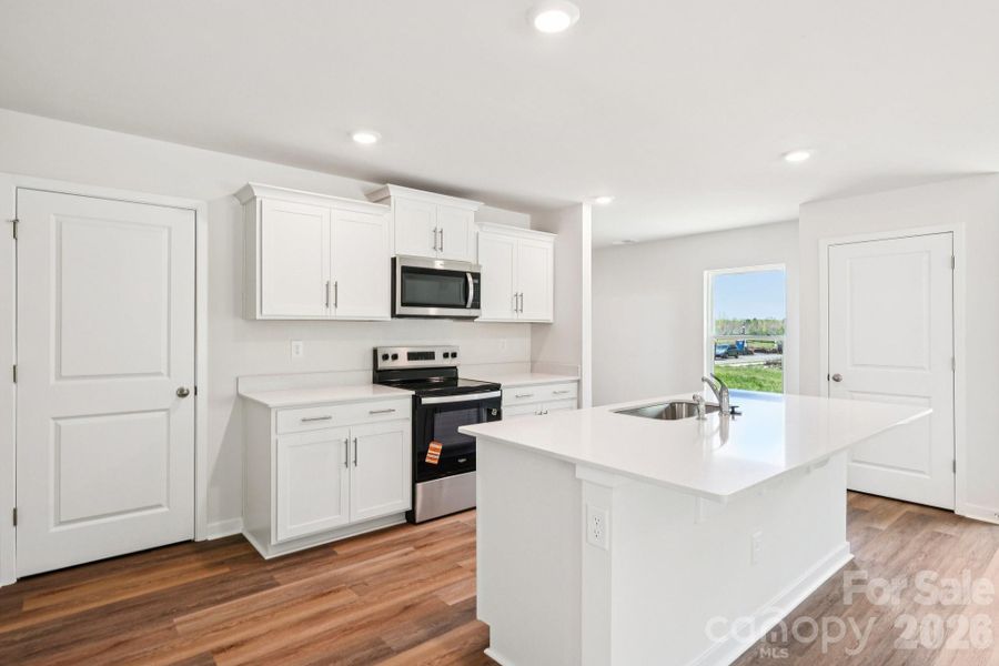 Furnished interior view inside a new home in Woodhaven at Chester, Chester (Image 6).