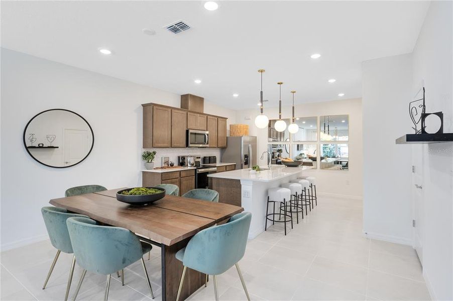 Furnished interior view inside a new home in The Cove at Nona Sound, Orlando (Image 12). Furnished interior view inside a new home in The Cove at Nona Sound, Orlando (Image 12).