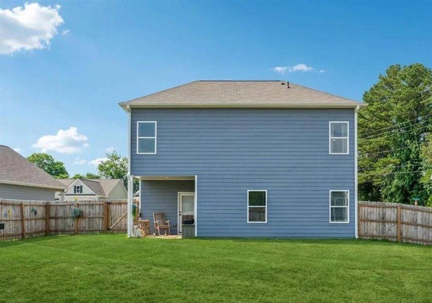 Exterior details and patio area of a home in , Cartersville (Image 3).