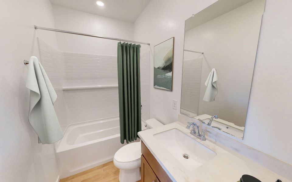 Representative furnished interior of a home built from the Poppy by Brookfield Residential in Blossom Rock, Apache Junction (Image 12). Representative furnished interior of a home built from the Poppy by Brookfield Residential in Blossom Rock, Apache Junction (Image 12).