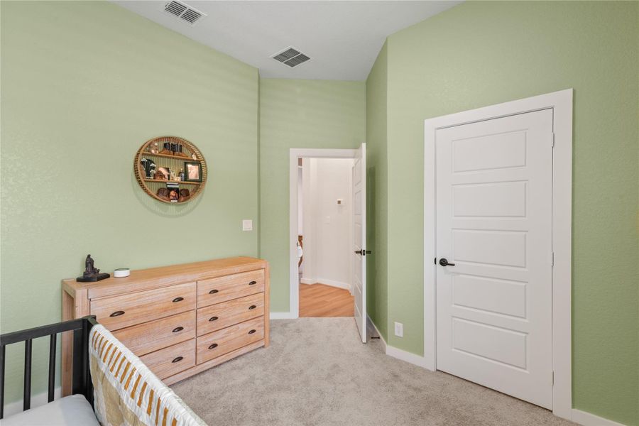 Furnished interior view inside a new home in Mayfair - Select Garden Series, New Braunfels (Image 37). Furnished interior view inside a new home in Mayfair - Select Garden Series, New Braunfels (Image 37).