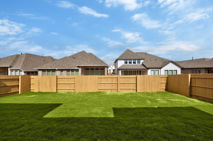 Grass is digitally enhanced.