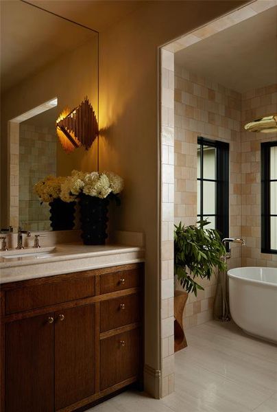 Furnished interior view inside a new home in , Dallas (Image 6). Furnished interior view inside a new home in , Dallas (Image 6).