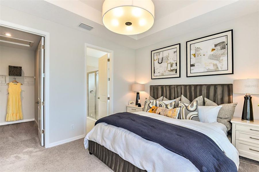 Furnished interior view inside a new home in Indigo Creek, Apollo Beach (Image 19).