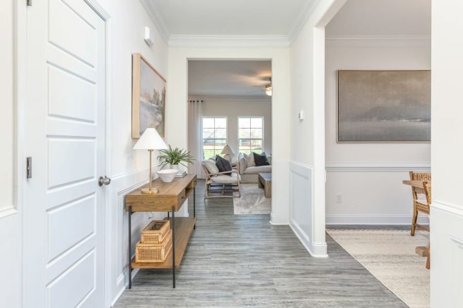 Furnished interior view inside a new home in Avondale, Greensboro (Image 7).