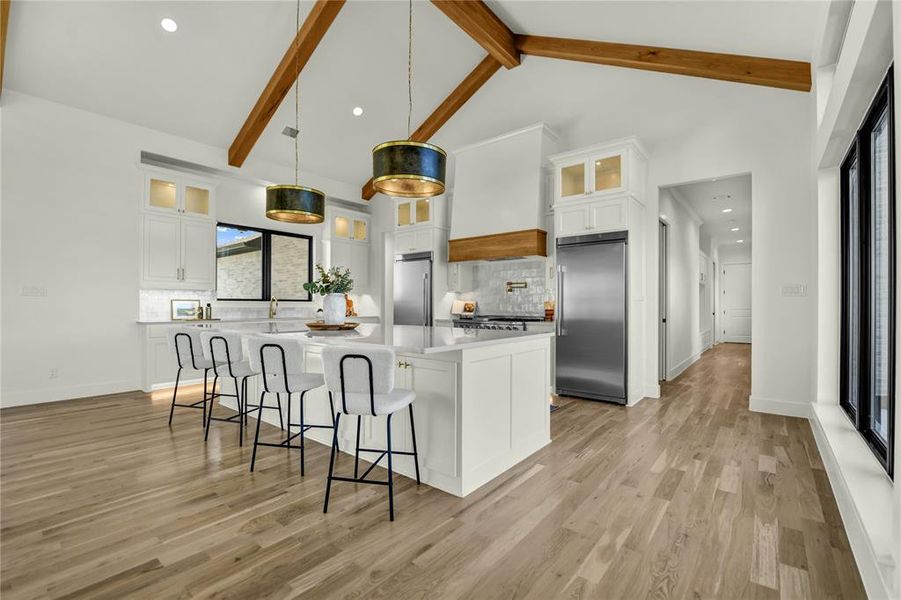 Furnished interior view inside a new home in , Aledo (Image 11).