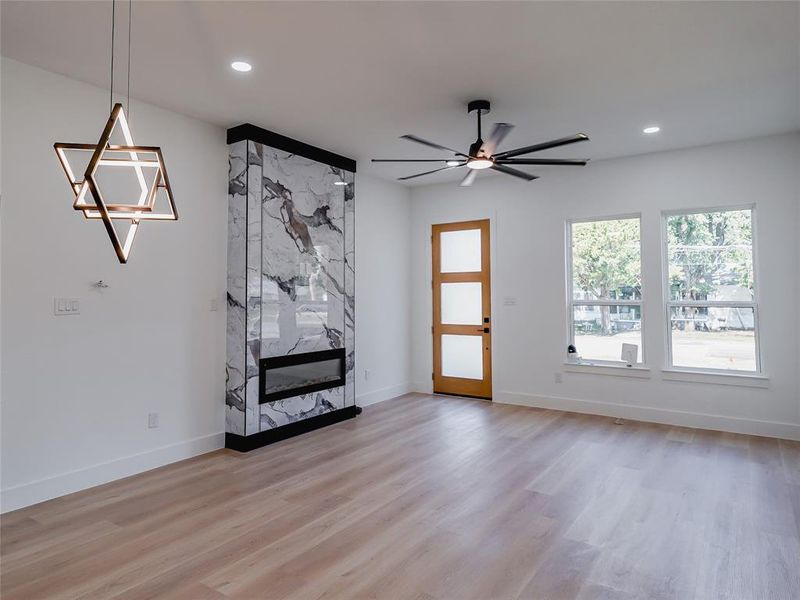 Spacious, unfurnished interior of a new home in , Dallas (Image 19). Spacious, unfurnished interior of a new home in , Dallas (Image 19).