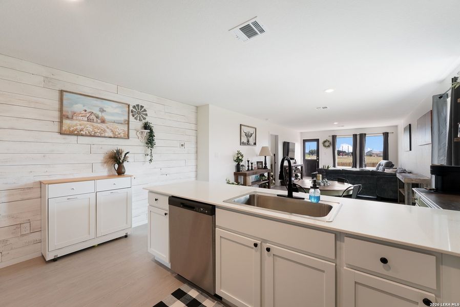 Furnished interior view inside a new home in Spring Grove, Converse (Image 13).
