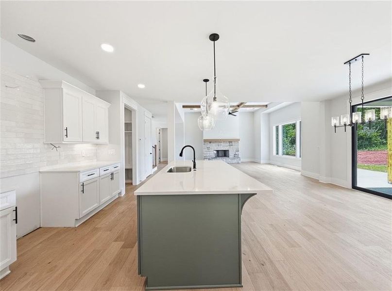 Furnished interior view inside a new home in , Rydal (Image 7).