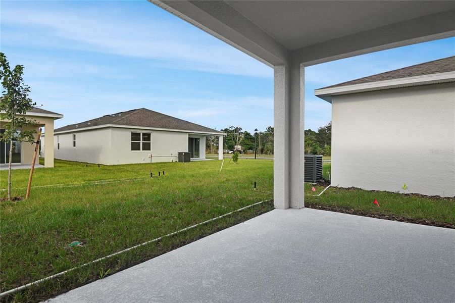 Exterior details and patio area of a home in Annabelle Estates, Lake Wales (Image 3). Exterior details and patio area of a home in Annabelle Estates, Lake Wales (Image 3).