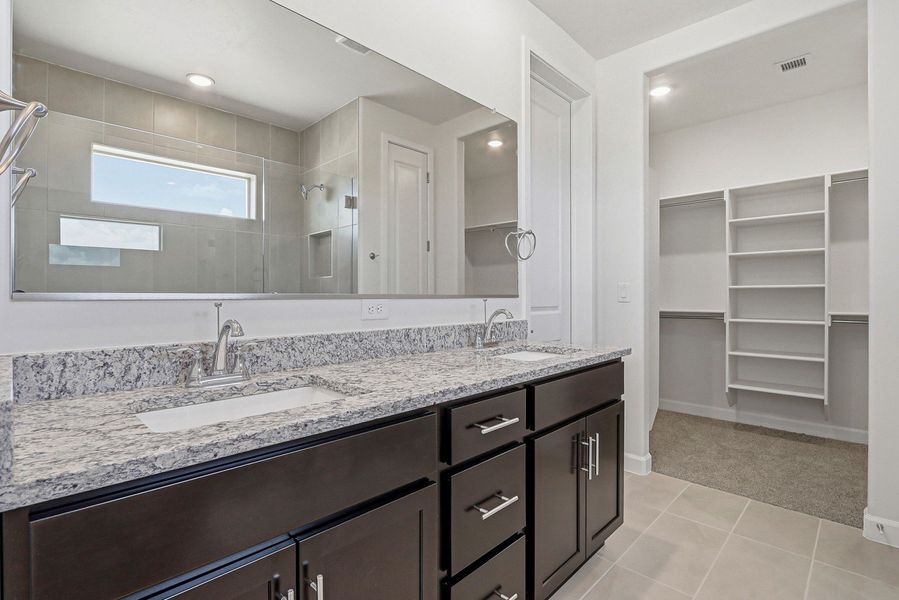 Furnished interior view inside a new home in Summer Sky North, El Paso (Image 9).